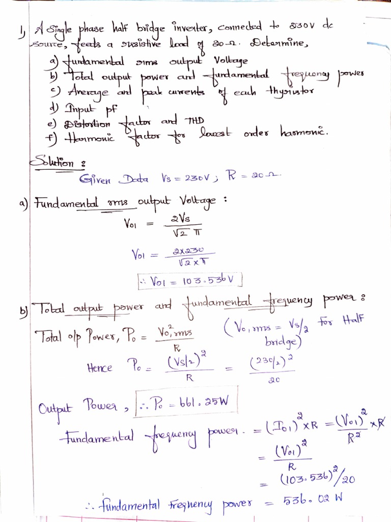 Converters (Inverters) PDF Manufactured Goods Power Electronics