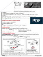 Propagation Des Ondes Lumineuses Resume de Cours 1 2