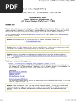 (ID 1058763.1) Interoperability Notes EBS R12 With Database 11gR2 29 Nov 21010