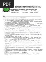 JSS 3 Ict (Second Term Final - Exam) 2022-2023