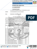 Informe N°004-Cuadro de Necesidades