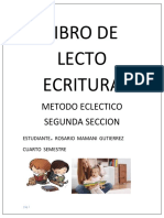 Libro de Lecto Ecritura