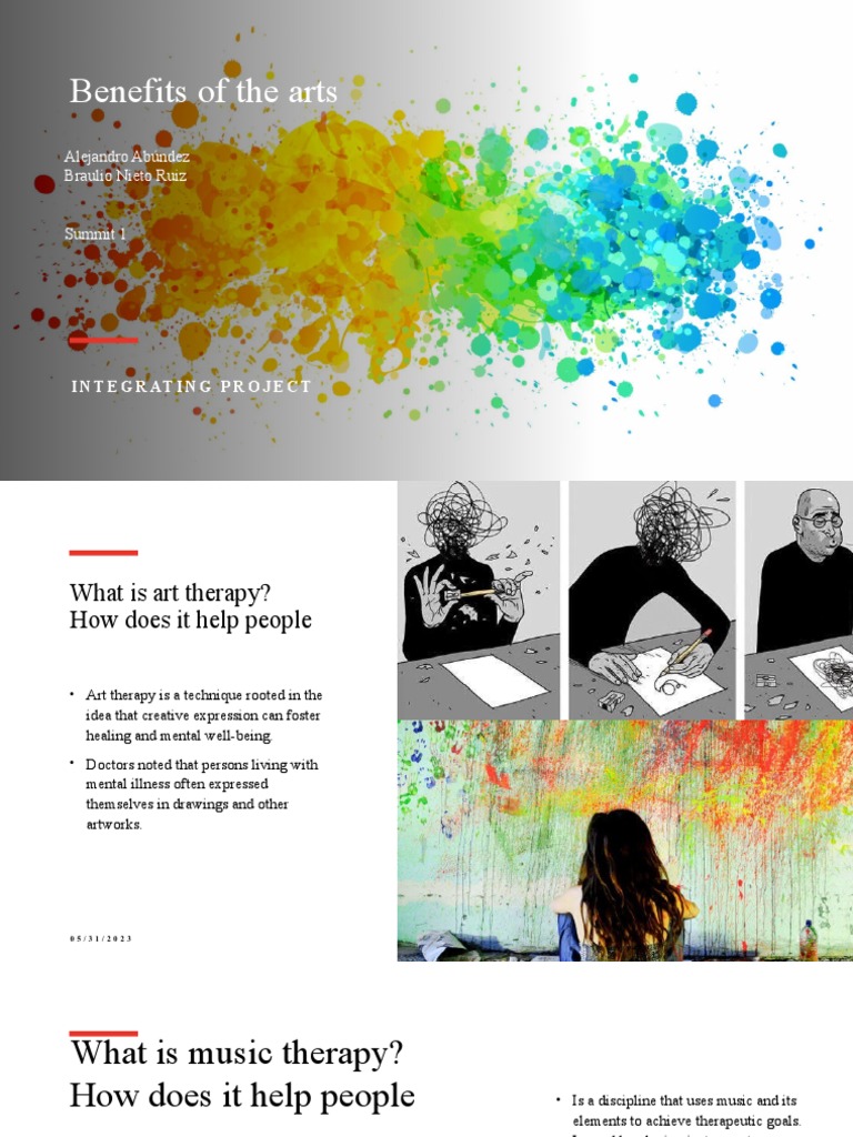 Benefits of The Arts1 PDF Psychotherapy Psychological Concepts