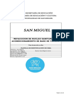 Refacccion de Nucleo Sanitario y Re