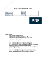 Plan de Refuerzo Escolar 2023