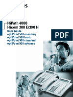Manual Siemens Hicom 300 E