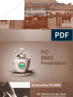 Materi Presentasi PO BMG GPM