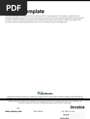 1 Word Commercial Invoice