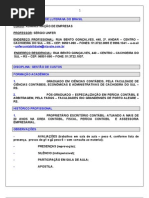 Gestão de Custos