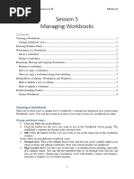 Excel 5 (Handouts)