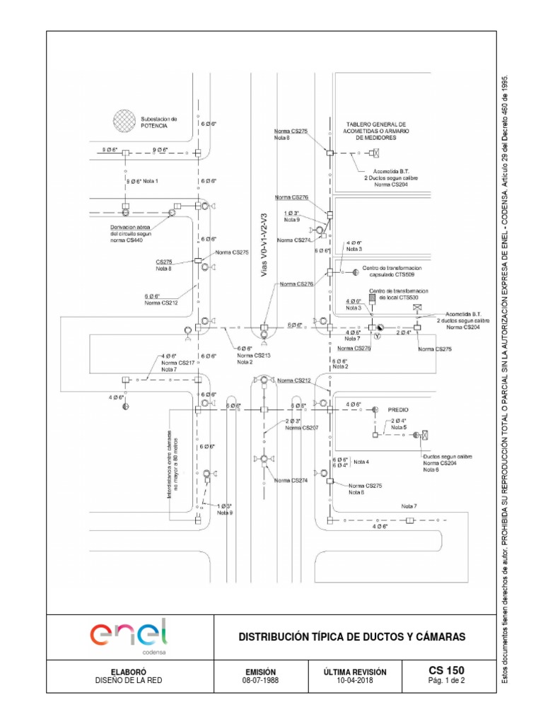 Cs 150 Distribución Típica De Ductos Y Cámaras Descargar Gratis Pdf