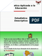 Sesión 2 - Estadística Aplicada A La Educación