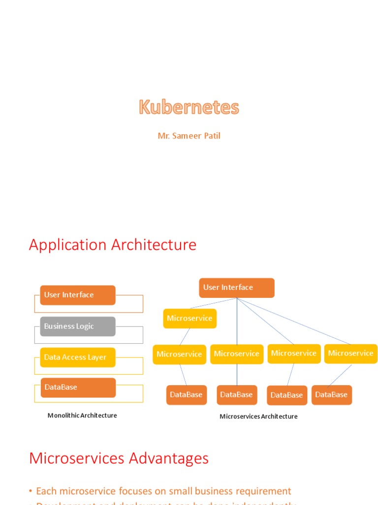 Microservices and Kubernetes Overview | PDF