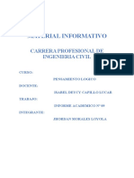 Material Informativo: Carrera Profesional de Ingenieria Civil