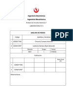 Informe Laboratorio 3 - BI31 - Armando Chavarry Campos