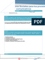 Mapeo de Actores Sociales para Los Procesos ComunicativosGUERREROALBERTH