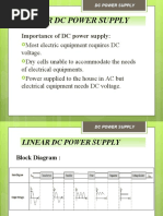 Topic 1 Linear DC Power Supply