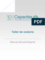 Manual Del Participante - Taller de Oratoria Accenture
