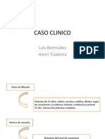 Caso Clinico Neurologia Acv Isquemico