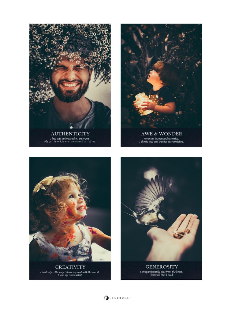 Inner Child Oracle Card Instructions | PDF | Cooking, Food & Wine ...