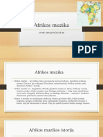 Afrikos Muzika