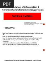 Nsaids and Dmards