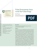 Urban Environments - Issues - On The Peri-Urban Fringe
