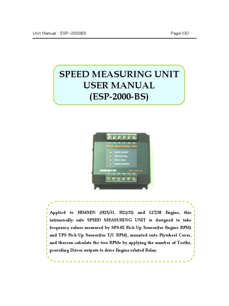 Esp-2000 BS | PDF | Relay | Frequency