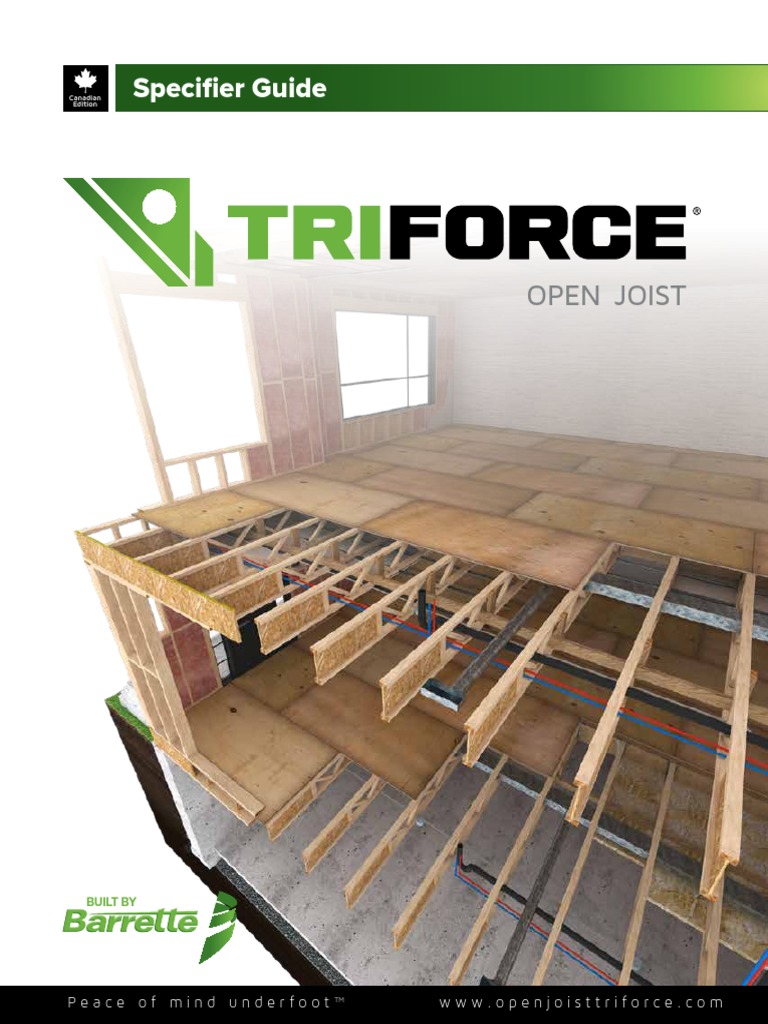 CAN EN TRIFORCE Specifier Guide PDF Framing (Construction