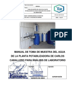 MN-2022-2586-HSE-003. Manual de Análisis de Muestra de Agua PTAP