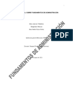 informe final modulo de Fundamentos de Administración