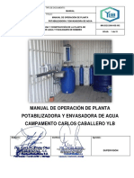 MN-2022-2586-HSE-002 Manual de Operación PPA y Envasadora de Agua