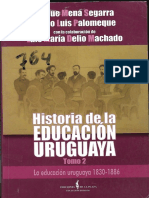 Luis Agapo Palomeque - Historia de La Educacion Uruguaya - Tomos II y III