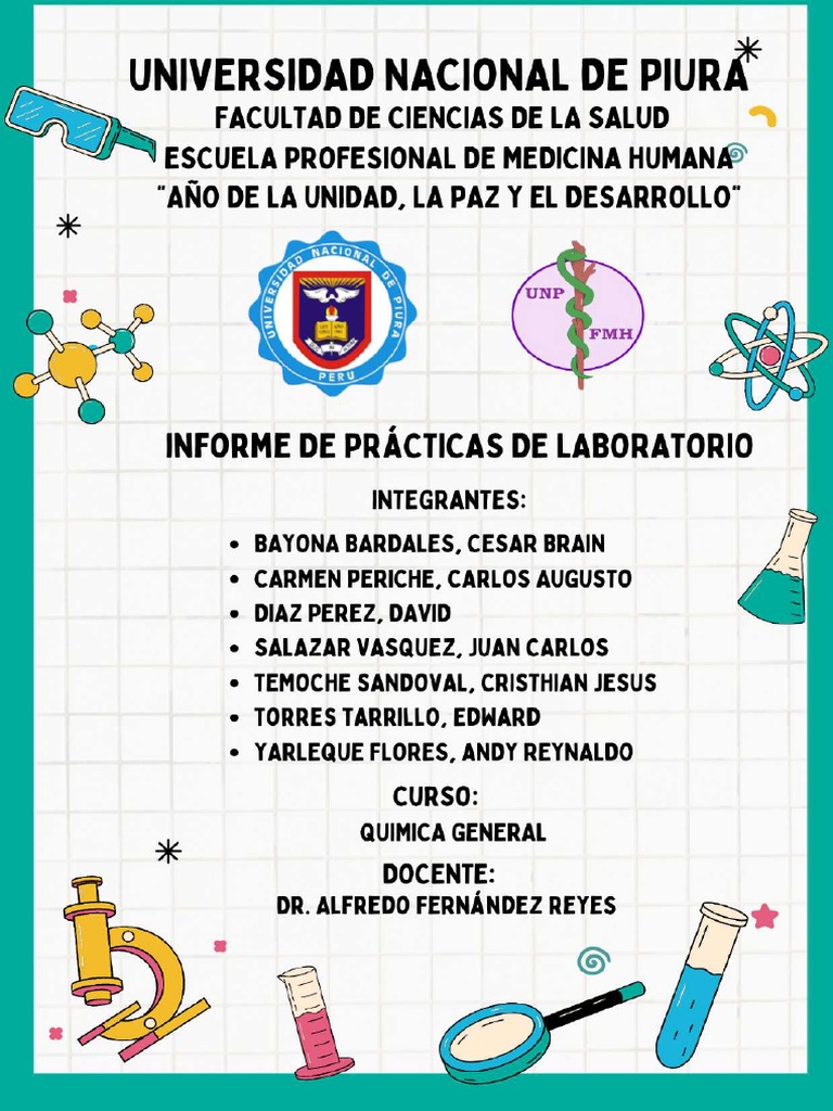17 Ideas De Portadas De Informes De Laboratorio Caratulas De ...