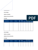 Formato de La Matriz de Formulación POA. 23, Ejemplo 1