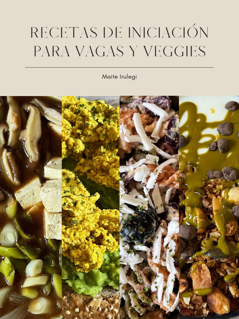 Recetas Veganas Fáciles y Deliciosas | PDF | Curry | Aceite de oliva