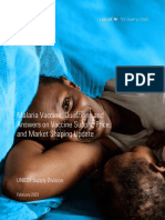 Malaria Vaccine Questions and Answers On Supply Price and Market Shaping February 2023