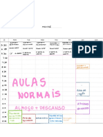 Cronograma Semanal 1