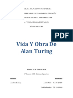Vida y Obra de Alan Turing