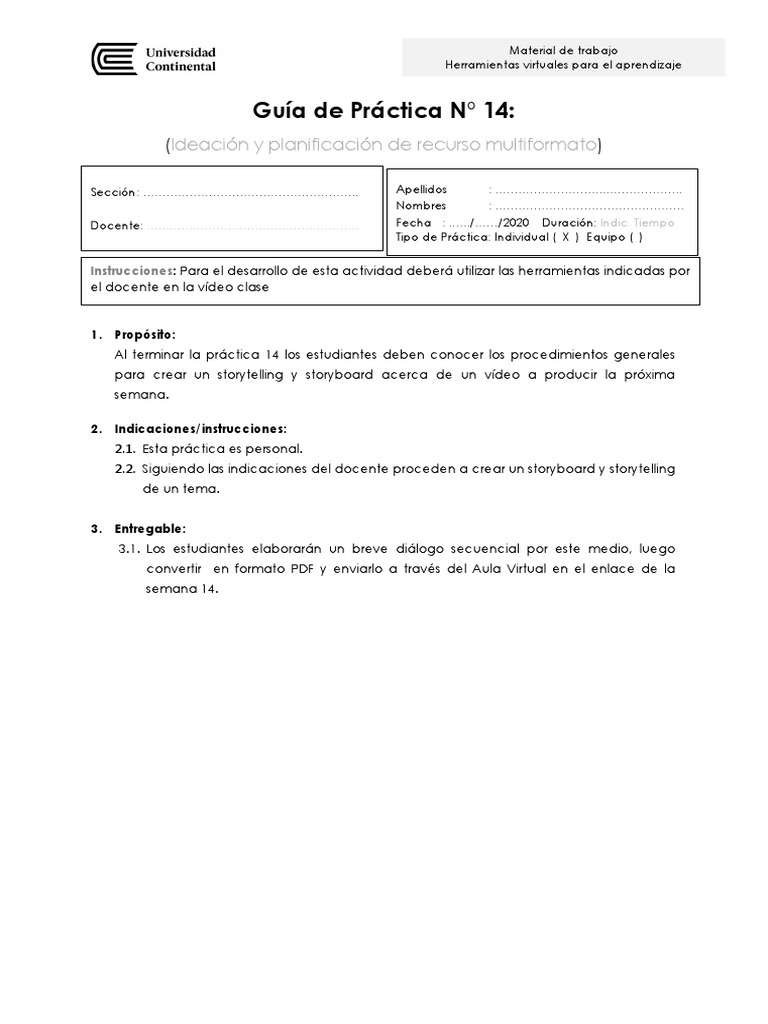 Guia Practica de La Semana 14 | PDF