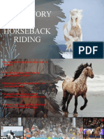 The History of Horseback Riding