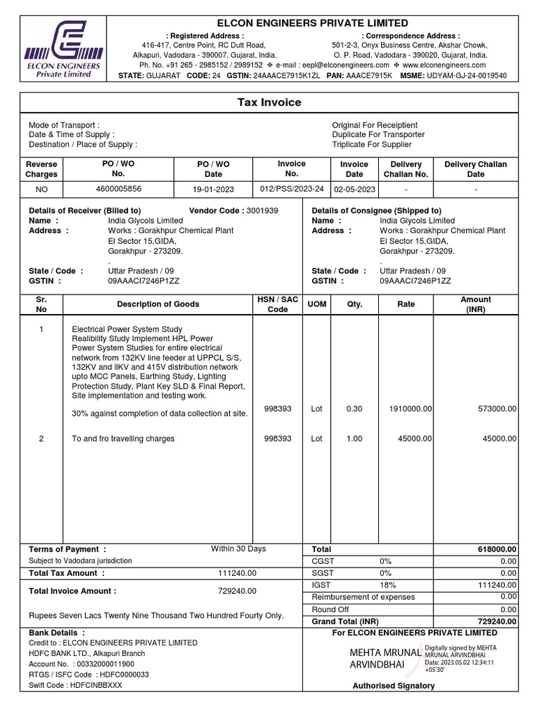 012-PSS - IGL - Gorakhpur | PDF | Economies | Payments