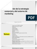 Clase 3 Marketing Planeacin de La Estrategia Comercial y Entorno 2022