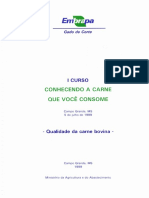 Conhecendo A Carne Que Você Consome: I Curso