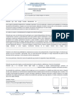 Consentimiento Informado para CX PDF