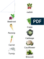 Categories Vegetables