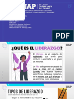 Liderazgo y Líder Conceptos