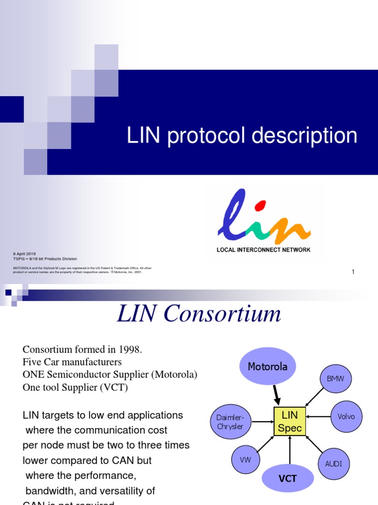 Lin Protocol | PDF | Computer Engineering | Information And ...