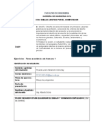 Informe Semana 1 DAC - Modelo para Llenar