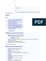 List of Network Protocols